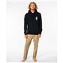 Rip Curl Sweat à Capuche Search Icon Noir, Homme