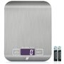 HomeFashion Balance de Cuisine Électronique de Haute Précision 5000g/1g avec Écran LCD Rétroéclairé