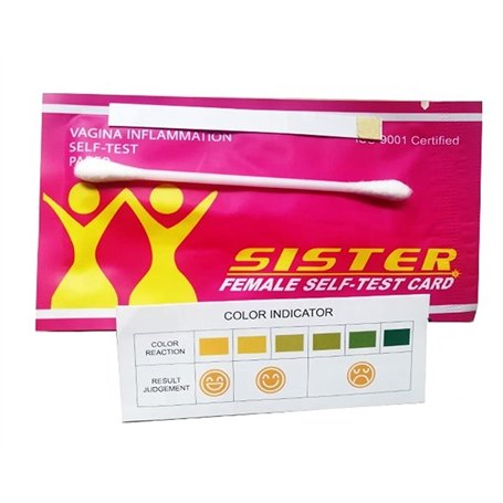 Test Flore vaginale Pour Détection Mycose ou Inflammation lot de 10