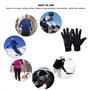 MOBIUSPHY Gants Hiver Homme et Femme Chaud Super Doux Gants écran Tactile Sport pour la Course à Pied, Le vélo, Le Ski, la rando