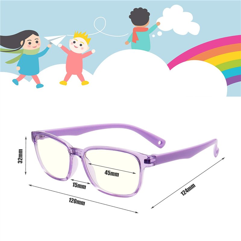 Image secondaire de FOURCHEN Optics Lunette Anti Lumiere Bleue pour enfant - Lunettes Gaming PC Mobile TV - Filtre Anti Fatigue Anti UV Anti Lumière