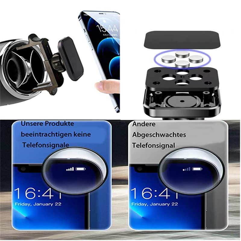 Image secondaire de ICAILIN Support de téléphone de Voiture, pour Mini Cooper, Alfa Romeo Mito, Fiat 500, Citroen berlingo, Renault Alaskan Clio, Me