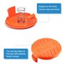 Lot de 6 Bobines A6485 A6481 pour Black Decker Coupe-Bordures,6 x 9 m de Fil en Nylon, Fil de ⌀1,65 mm+1 Capuchon +1 Ressort2