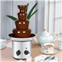 4 Niveaux Fontaine à Chocolat électrique Machine de Fusion de Chocolat Fontaine de Chocolat Fondue Chocolat Electrique Machine à