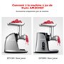 AMZCHEF Hachoirs à viande Accessoires pour ZM1501 et GM3001 Extracteur de jus 3 en 1 - ZM1501 Accessoires - GM3001 Accessoires -