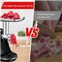 AMZCHEF Hachoirs à viande Accessoires pour ZM1501 et GM3001 Extracteur de jus 3 en 1 - ZM1501 Accessoires - GM3001 Accessoires -