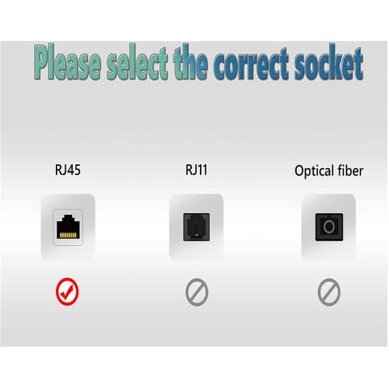 Image secondaire de Ausla Câble d'extension Ethernet Adaptateur de Câble Répartiteur de Connecteur de Transfert de Port Mâle à 3 Femelle Réseau RJ45
