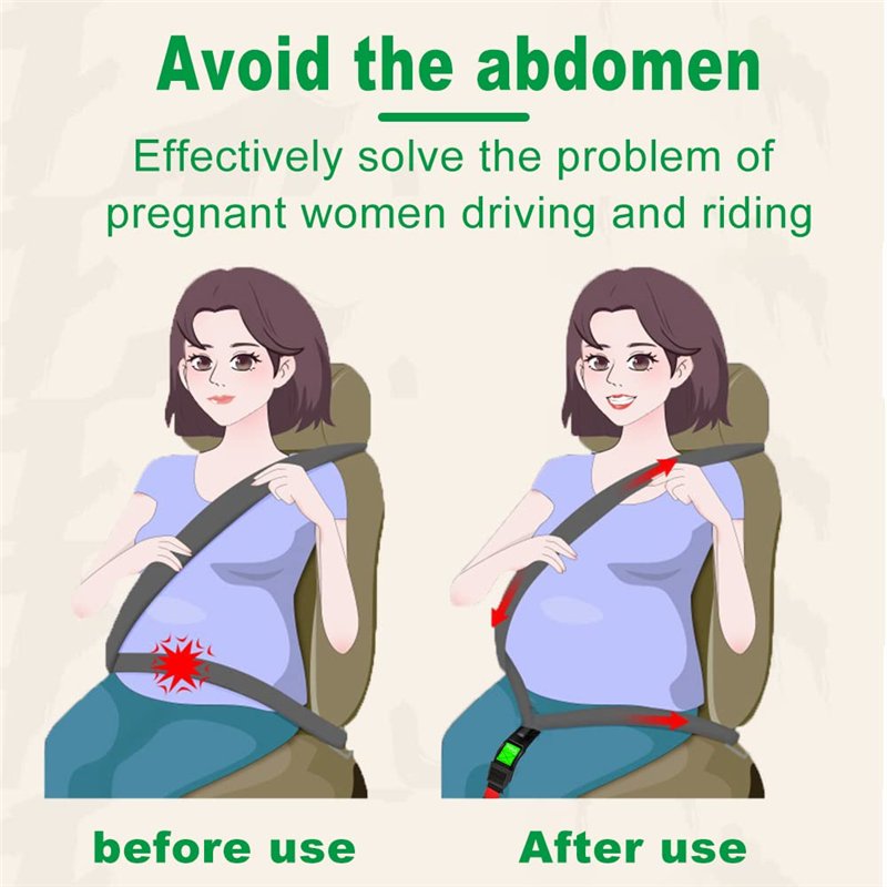 Image secondaire de Hikig Ceinture de sécurité de Grossesse