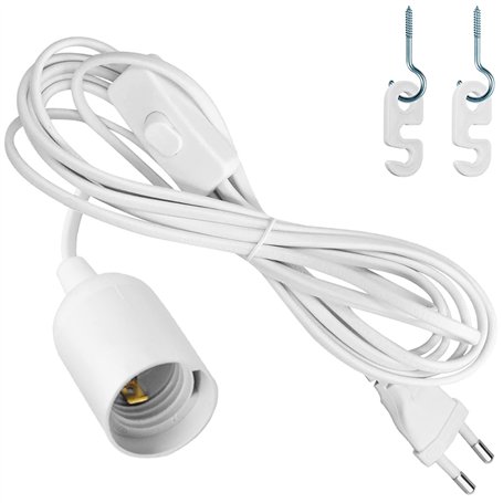 ALFFREUDE Porte Lampe E27 Suspension 3