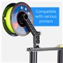 Creality Ender 3 Support de Bobine de Filament Rotatif Upgrade Kit Roulement intégré Support d'imprimante 3D pour Ender 3 V2,End