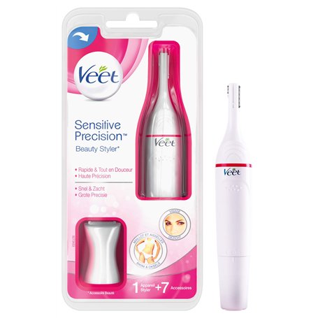 Veet Sensitive Précision Beauty Styler Rasoir Electrique Femme Maillot/Sourcils Packaging Français