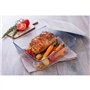 Boîte de conservation rectangulaire - PYREX - 1451005 - Couvercle en plastique - Verre borosilicate - 22 x 17 cm