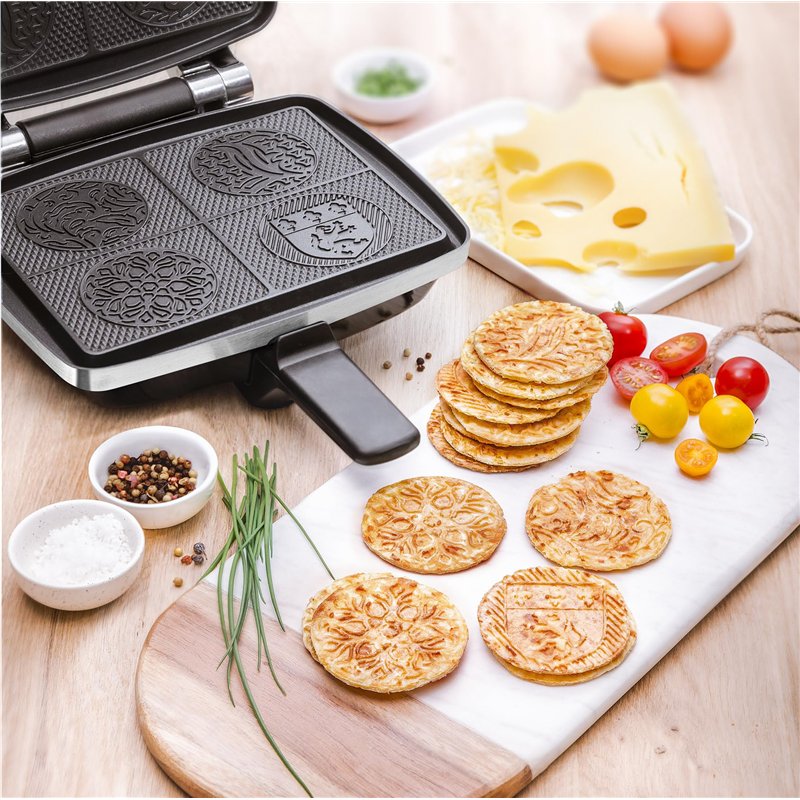 Image secondaire de LAGRANGE Jeu de plaques Bricelets, compatible avec tous les gaufriers 