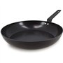 Poele - MENASTYL - 6020639 - En aluminium forgé - 30 cm - Noir - Tous feux dont induction
