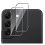 PHONILLICO Protection Caméra pour Samsung Galaxy S22 5G / S22 PLUS 5G [Lot de 2] Verre Trempé Lentille Appareil Photo Arrière Fi