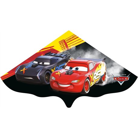 GÜNTHER FLUGSPIELE Paul Günther 1182 - Cerf-volant pour enfants Disney Cars Lightning McQueen