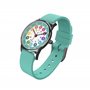 Cander Berlin MNA 1330 T Montre d'apprentissage analogique étanche pour enfant garçon et fille Turquoise, Rose, bracelet