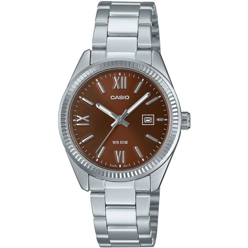 Montre Femme Casio LADY DATE - BROWN (Ø 30 mm)