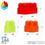 Blocs de construction Color Block 144 Pièces