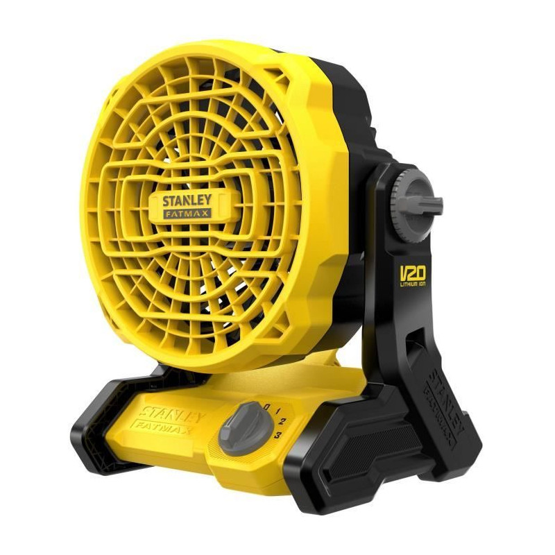 Ventilateur - STANLEY - SFMCE001B-XJ - 3 vitesses - 1100 m3/h - Autonomie 8h