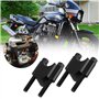 Universal Aluminum Alloy Handbar Riser,Paire de montants de guidon de moto Motorcycle Handbar Riser 7/8'' 22mm Motorcycle Handba