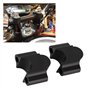 Universal Aluminum Alloy Handbar Riser,Paire de montants de guidon de moto Motorcycle Handbar Riser 7/8'' 22mm Motorcycle Handba