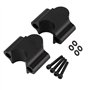 Universal Aluminum Alloy Handbar Riser,Paire de montants de guidon de moto Motorcycle Handbar Riser 7/8'' 22mm Motorcycle Handba