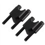 Universal Aluminum Alloy Handbar Riser,Paire de montants de guidon de moto Motorcycle Handbar Riser 7/8'' 22mm Motorcycle Handba