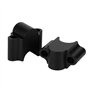 Universal Aluminum Alloy Handbar Riser,Paire de montants de guidon de moto Motorcycle Handbar Riser 7/8'' 22mm Motorcycle Handba