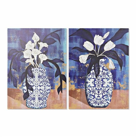 Cadre DKD Home Decor Vase Oriental (50 x 1