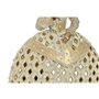 Figurine Décorative DKD Home Decor Miroir Beige Doré Résine Dame Traditionnel (18 x 13 x 23 cm) (3 Unités)