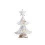Sapin de Noël DKD Home Decor Doré Blanc Rotin (32 x 10 x 56 cm) (2 Unités)