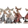 Décorations de Noël DKD Home Decor Résine Renne (13 x 6 x 18 cm) (4 Unités)