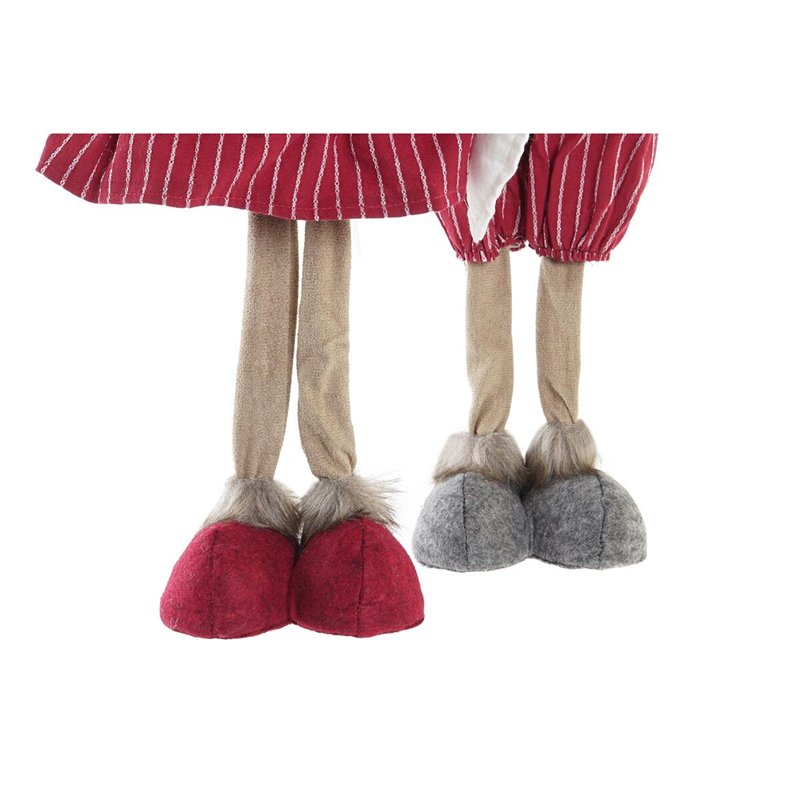 Image secondaire de Figurine Décorative DKD Home Decor Noël Renne Polyester (20 x 10 x 58 cm) (2 Unités)