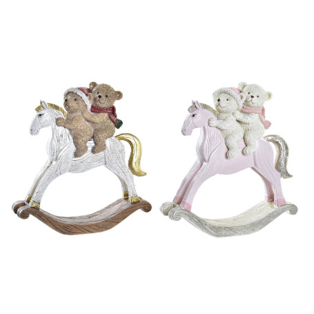 Décorations de Noël DKD Home Decor Résine (14 x 4