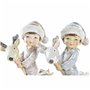 Décorations de Noël DKD Home Decor Résine Enfant (11 x 5,5 x 12 cm) (2 Unités)