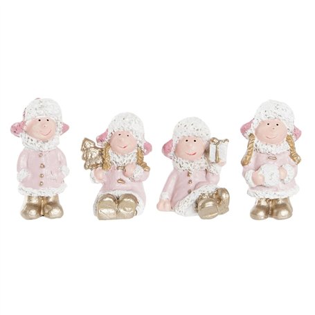 Décorations de Noël DKD Home Decor Résine Ange (3