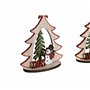 Décorations de Noël DKD Home Decor Bois (2 Unités) (14 x 6 x 18 cm)