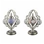 Lampe de bureau DKD Home Decor Verre Mosaïque Métal Multicouleur Arabe (20 x 15 x 42 cm) (2 Unités)