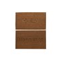 Paillasson DKD Home Decor Marron Caoutchouc Coco (75 x 45 x 2