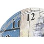 Horloge Murale DKD Home Decor Multicouleur Phare Bois MDF méditerranéen (2 Unités) (20 x 3 x 20 cm)