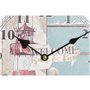 Horloge Murale DKD Home Decor Multicouleur Phare Bois MDF méditerranéen (2 Unités) (20 x 3 x 20 cm)