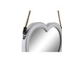 Ensemble de miroirs DKD Home Decor Scandi Verre Blanc polypropylène (26 x 3 x 26 cm) (2 Unités)