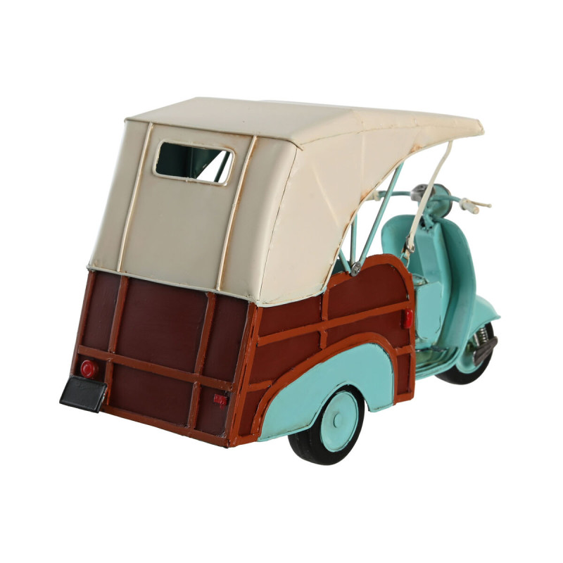 Image secondaire de Figurine Décorative DKD Home Decor Bleu Rouge Vintage 38 x 16 x 22 cm (2 Unités)