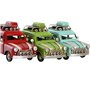 Figurine Décorative DKD Home Decor Rouge Vert Bleu ciel Voiture Vintage 16 x 7,5 x 9 cm (3 Unités)