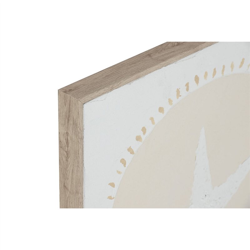 Image secondaire de Cadre Home ESPRIT Blanc Crème méditerranéen 40 x 3 x 40 cm (4 Unités)