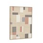 Cadre Home ESPRIT Marron Beige Vérifié Urbaine 60 x 3 x 80 cm (2 Unités)