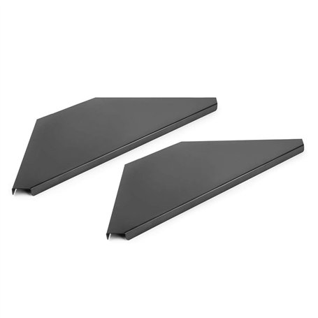 Vonyx DBC2 Pack de 2 Étagères d'Angle pour Cabine DJ Vonyx - Angle 90 Degrés