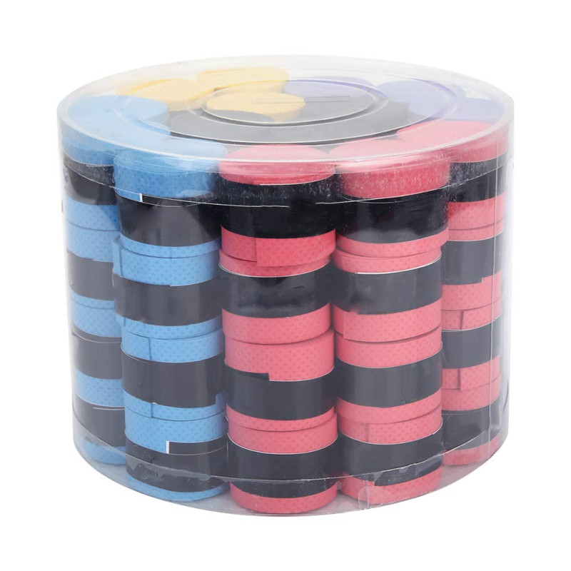 OUKENS Surgrips de Raquette de Badminton de Tennis, 60 pièces Super absorbantes de la Sueur Bande de Grip pour Raquette de Tennis