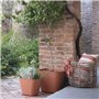 Pot de fleurs carré - DEROMA - Origin - 12 L - Terre cuite